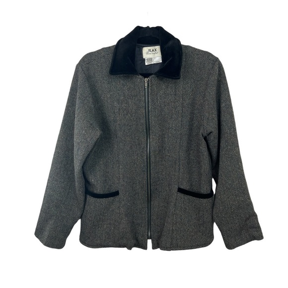 Flax by Jeanne Englehart Wool Jacket - Picture 1 of 9